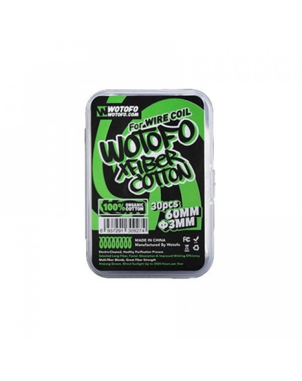 Wotofo X Fiber Cotton 3mm Cotton Wicks