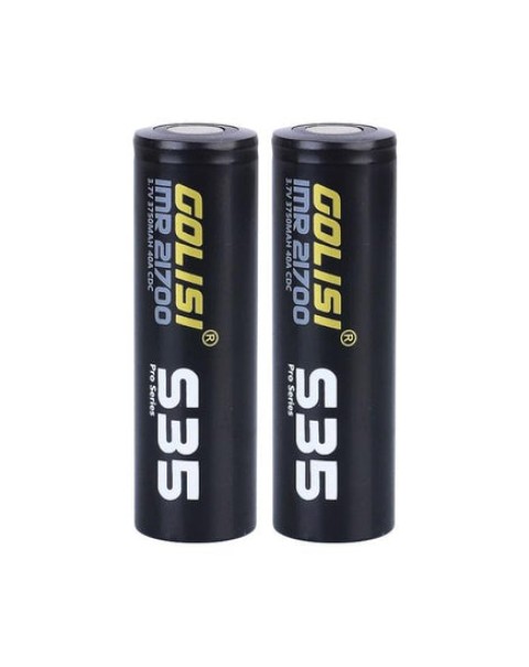 Golisi S35 3750mAh 40A 21700 Battery x 2