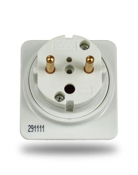 Masterplug European Travel Adapter