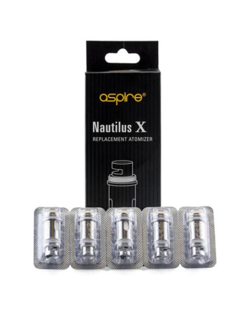 Nautilus X Replacement Atomiser Heads (5 Pack)