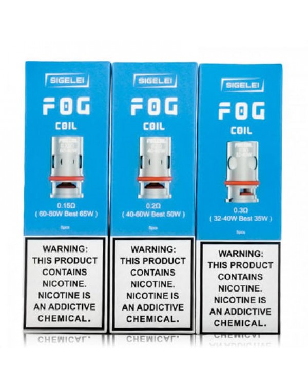 Sigelei Fog Pods Coils - Pack of 5