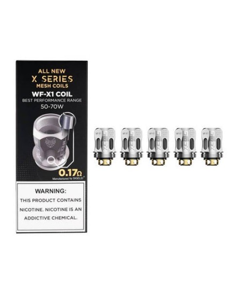 SnowWolf WF-X1 0.17 Ohm X-Series Replacement Mesh Coils