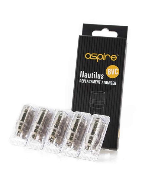 Aspire Nautilus BVC Atomizer Head /Coil 5 pack