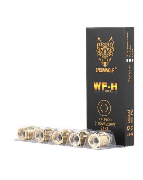 Snowwolf WF SS316L 0.2Ohm Coils (Pack of 5)