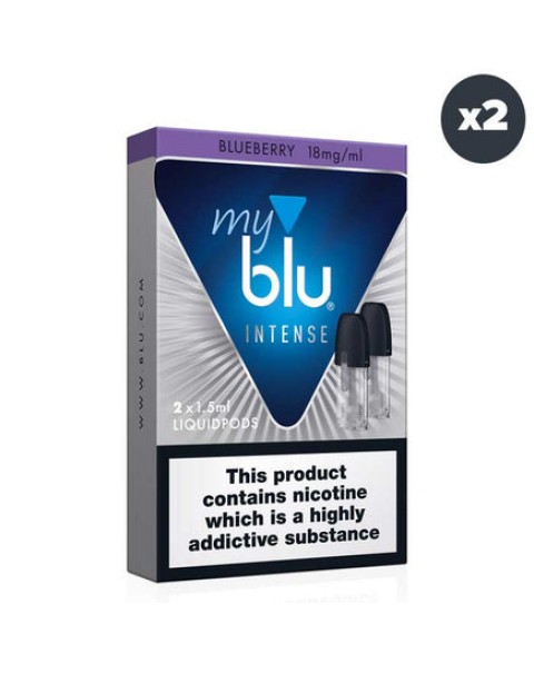 Myblu Liquid Replacement Pods - Blueberry - 1.8% (NS) Intense