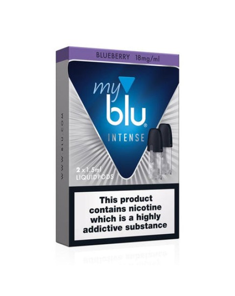 Myblu Liquid Replacement Pods - Blueberry - 1.8% (NS) Intense