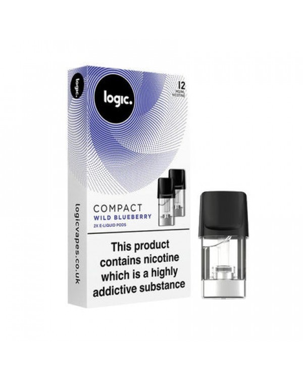 Logic Wild Blueberry 12mg Compact Vape Pods