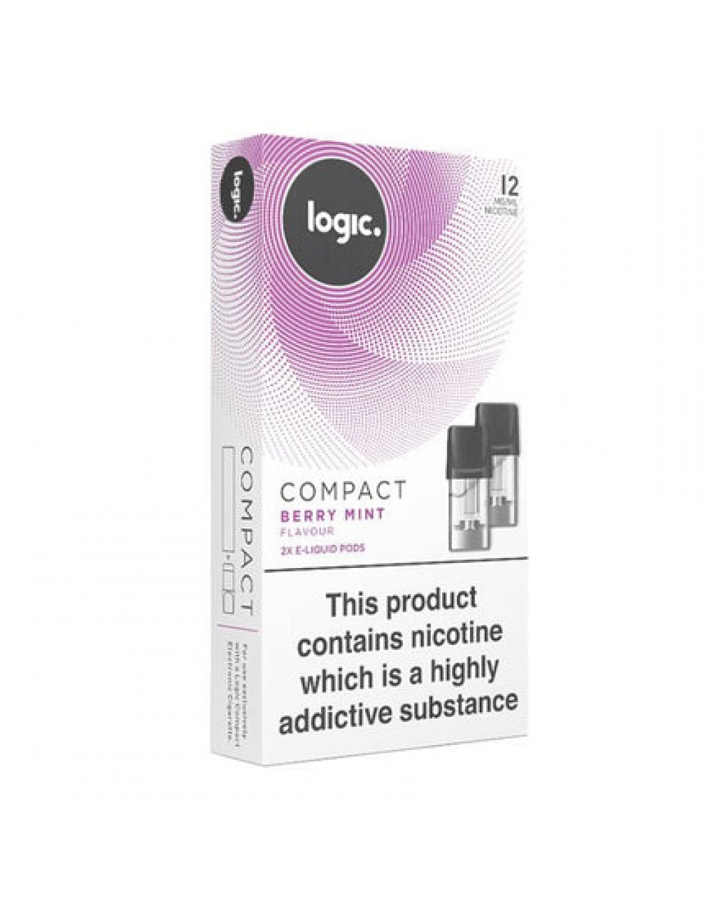 Logic Berry Mint Compact Vape Pods Vape Pods