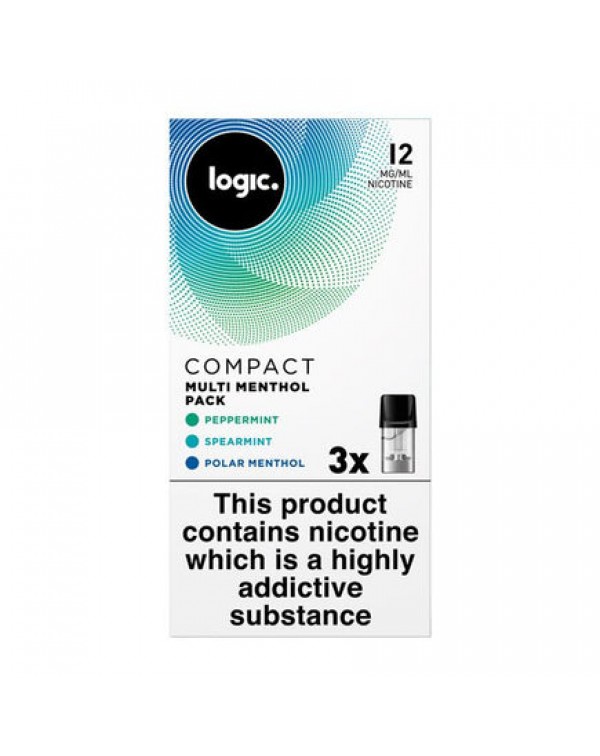 Logic Compact - Menthol Multi Vape Pod Pack