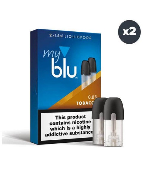 Myblu Liquid Replacement Pods - Golden Tobacco