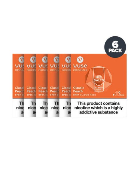 Vuse ePen Nic Salt Refill Pods 6 Pack