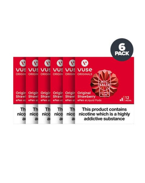 Vuse ePen Nic Salt Refill Pods 6 Pack