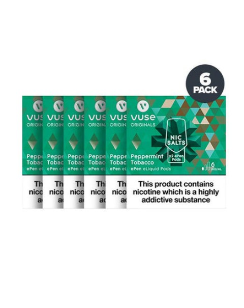 Vuse ePen Nic Salt Refill Pods 6 Pack