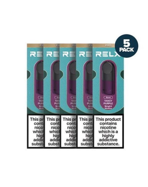 Relx Infinity Pro Pods 5 Pack