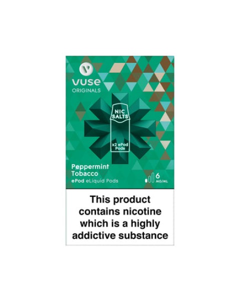 Vuse ePod Nic Salt Refill Pods