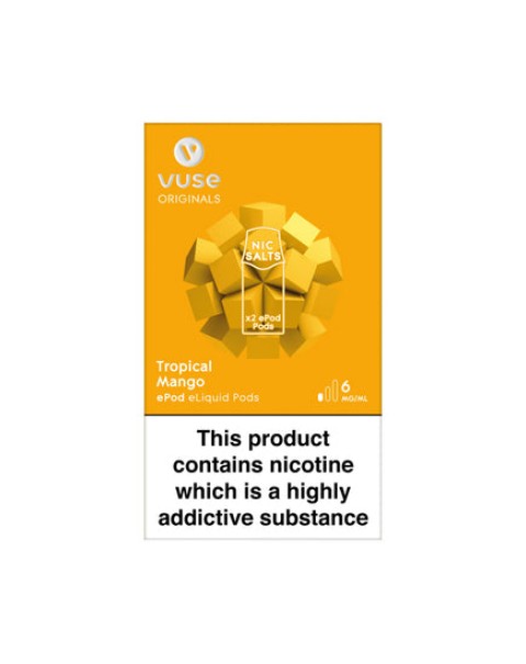 Vuse ePod Nic Salt Refill Pods