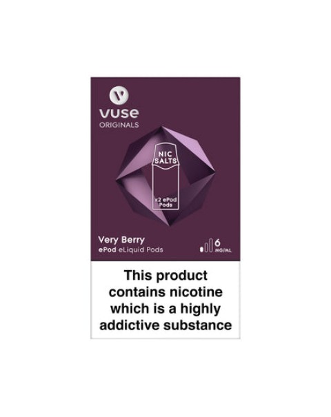 Vuse ePod Nic Salt Refill Pods