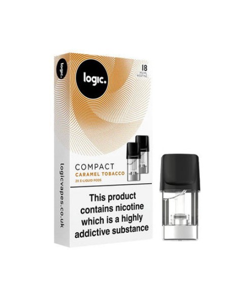 Logic Caramel Tobacco Compact Vape Pods