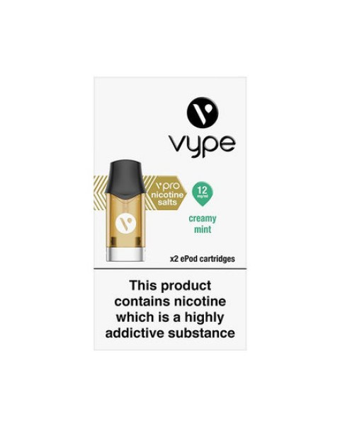 Vype vPro ePod Cartridges - Creamy Mint