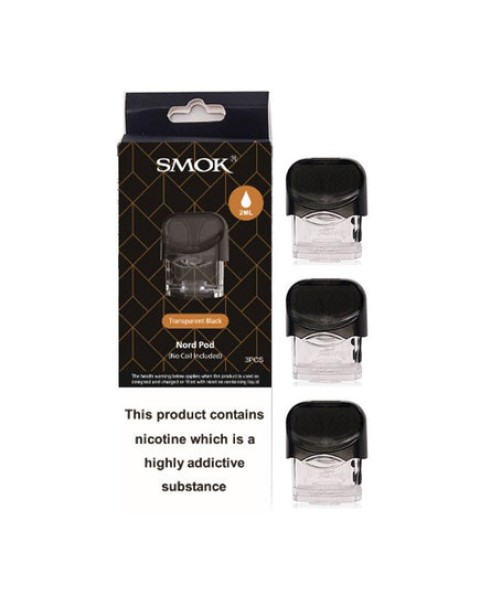 Smok Nord 2ml Replacement Pods Only - Pack of 3