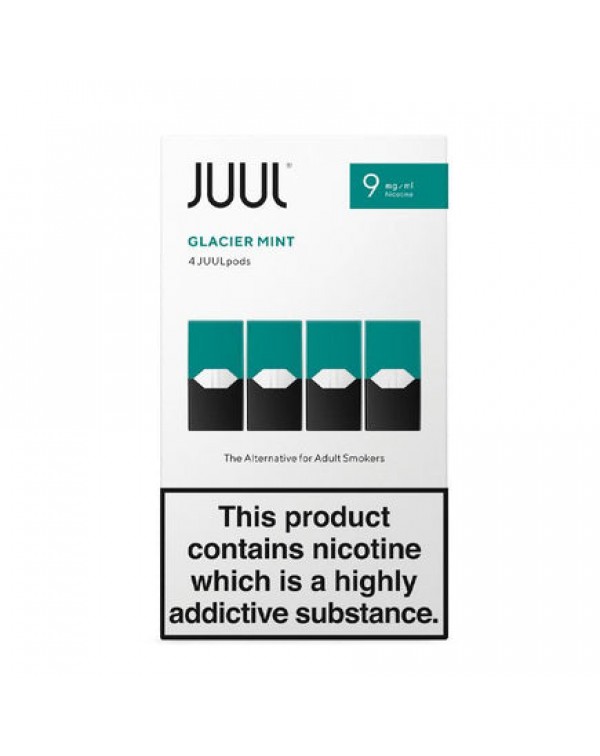 JUUL Pods Glacier Mint x 4