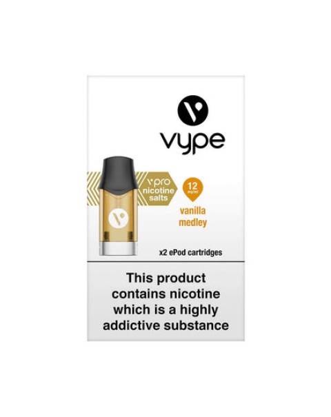 Vype ePod vPro Cartridges – Vanilla Medley