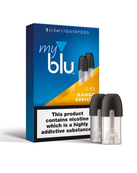 Myblu Liquid Replacement Pods - Mango Apricot