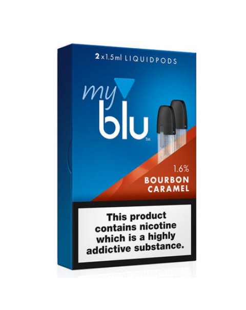 Myblu Liquid Replacement Pods - Bourbon Caramel