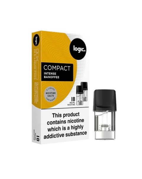 Logic Compact Intense 18mg NS Vape Pods