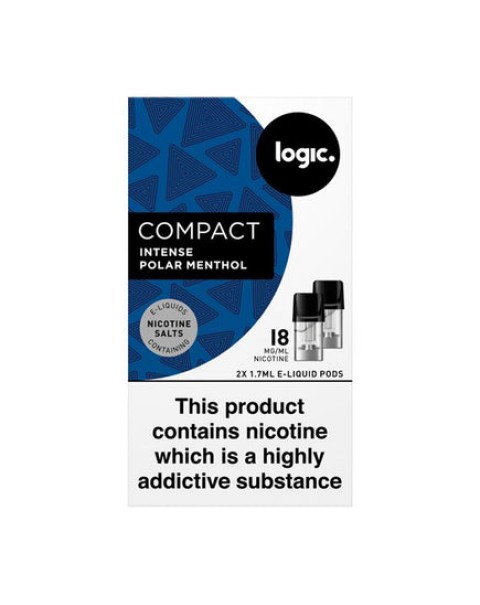 Logic Compact Intense 18mg NS Vape Pods