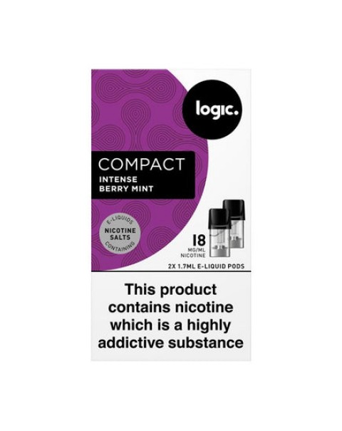 Logic Compact Intense 18mg NS Vape Pods