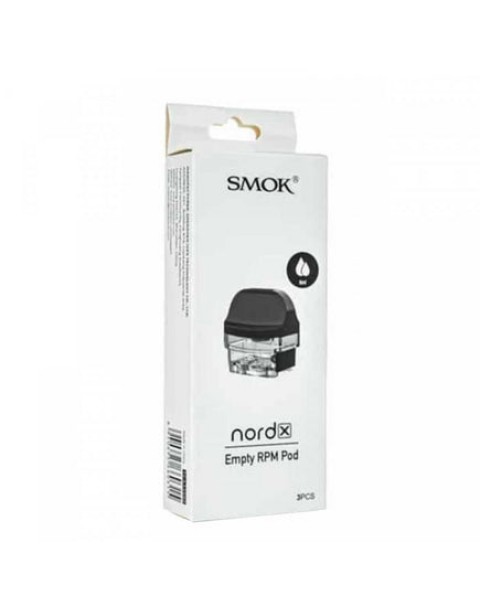 Smok Nord X Empty Refillable Pods - Pack of 3