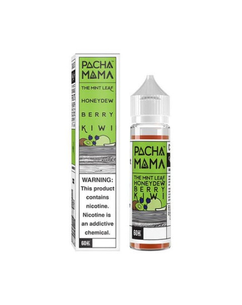 Pachamama The Mint Leaf Honeydew Berry Kiwi 50ml Short Fill E-Liquid