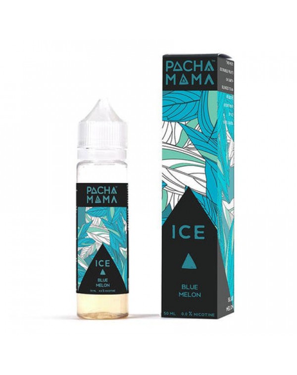 Pachamama Ice Blue Melon 50ml Short Fill E-Liquid