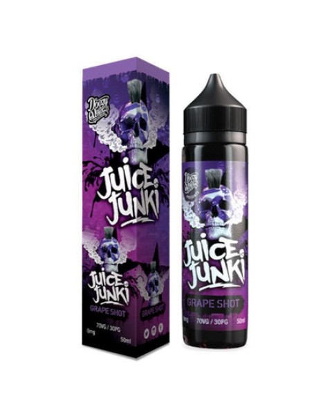 Doozy Vape Juice Junki - Grape Shot 50ml Short Fill E-Liquid