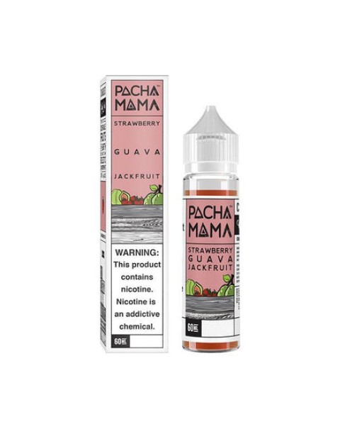 Pachamama Strawberry Guava Jackfruit 50ml Short Fill E-Liquid