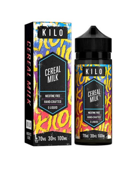 Kilo E-Liquids - Cereal Milk 100ml Short Fill E-Liquid