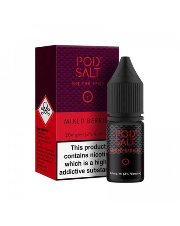 Pod Salts Mixed Berries Nic Salt E-Liquid