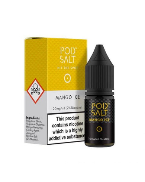 Pod Salt Mango Ice 10ml Nicotine Salt E-Liquid