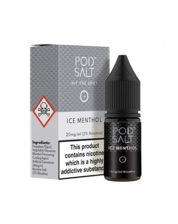 Pod Salt Ice Menthol 10ml Nicotine Salt E-Liquid