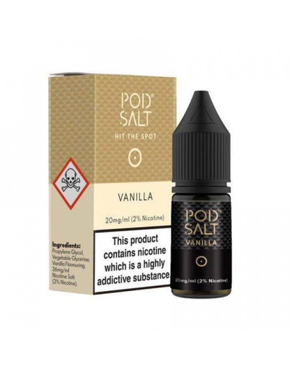 Pod Salt Vanilla 10ml Nicotine Salt E-Liquid