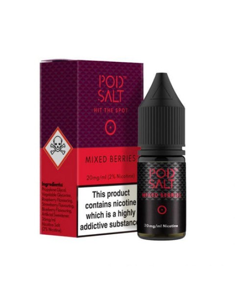 Pod Salt Mixed Berries Ice 10ml Nicotine Salt E-Liquid