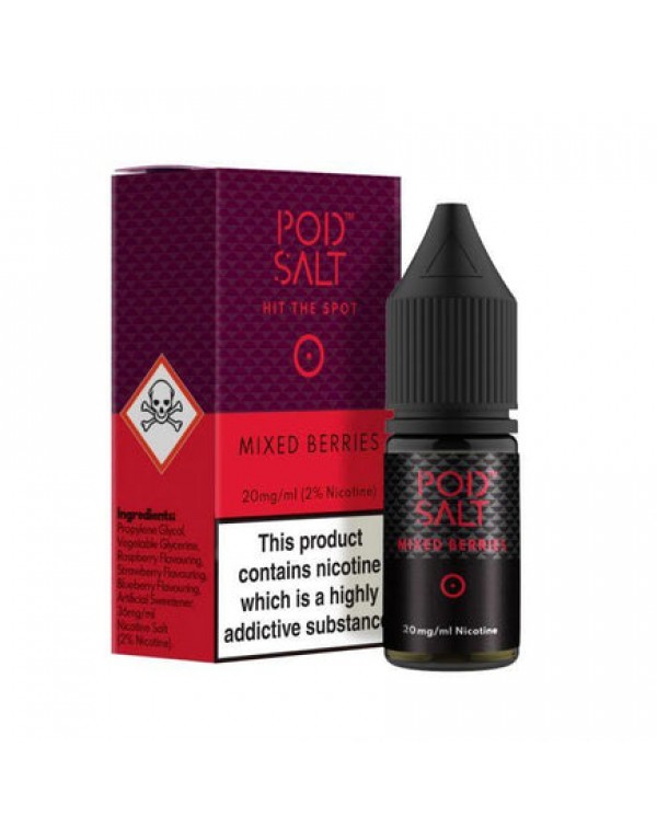 Pod Salt Mixed Berries Ice 10ml Nicotine Salt E-Li...