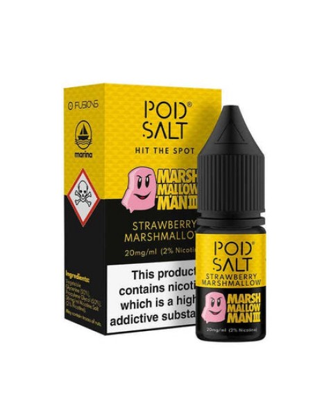 Pod Salts Fusions Marshmallow Man 3 Nic Salt E-Liquid