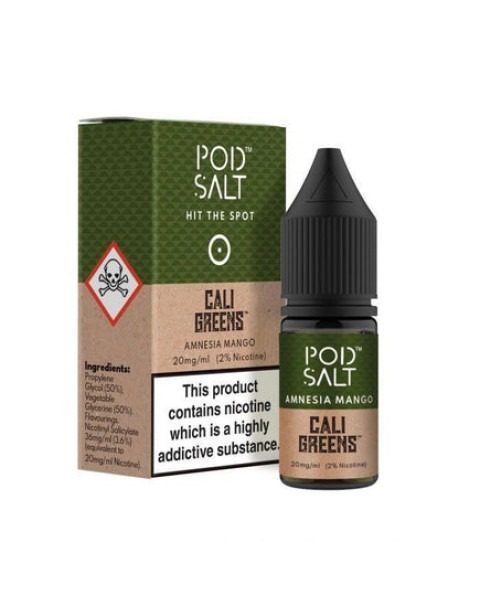 Pod Salt Fusions Amnesia Mango 10ml Nic Salt E-Liquid