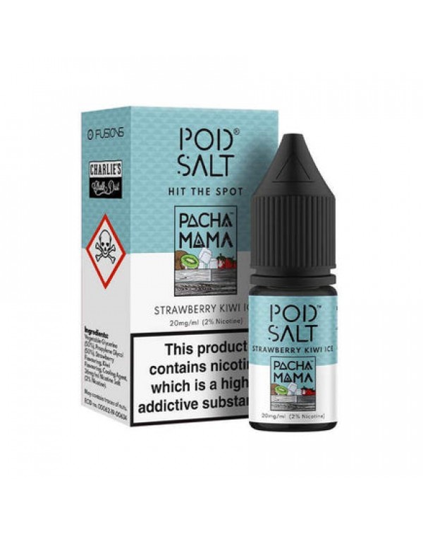 Pod Salt Charlie Chalk Dust Strawberry Kiwi Ice