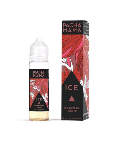 Pachamama Ice Strawberry Jubilee 50ml Short Fill E-Liquid