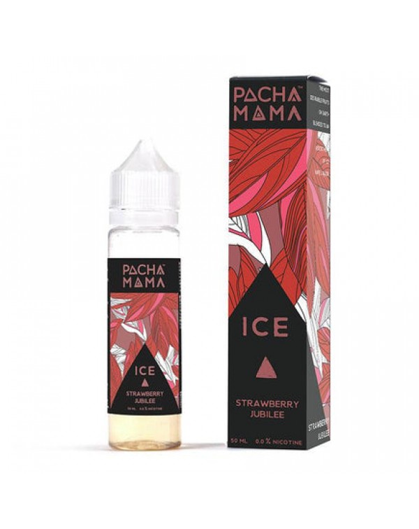 Pachamama Ice Strawberry Jubilee 50ml Short Fill E...