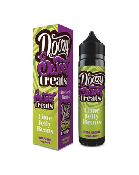 Doozy Vape Sweet Treats - Lime Jelly Beans 50ml Short Fill E-Liquid