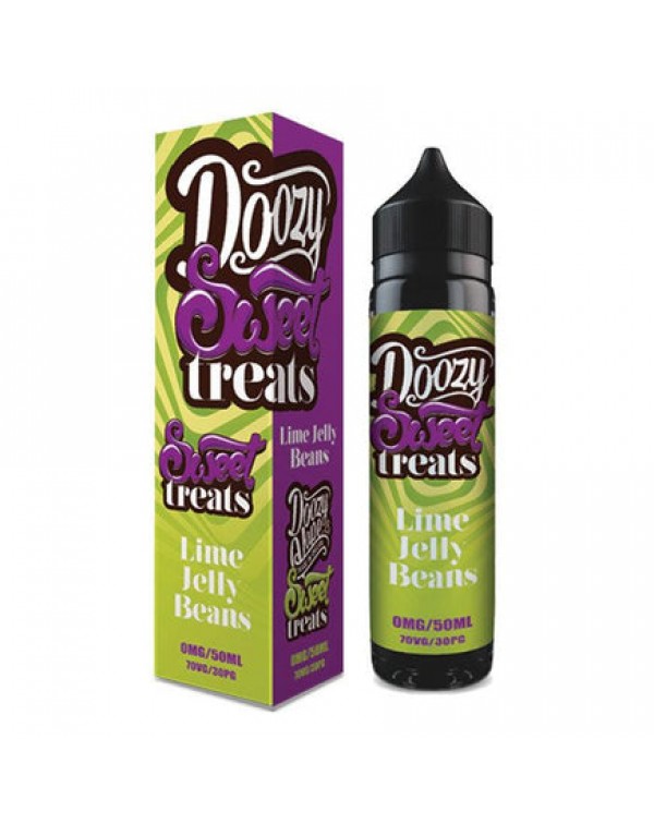 Doozy Vape Sweet Treats - Lime Jelly Beans 50ml Sh...